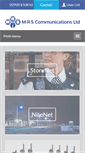 Mobile Screenshot of mrscomms.co.uk